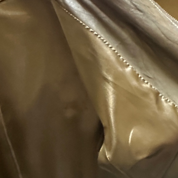 Tribal  Brown Leather Jacket - Picture 12 of 13